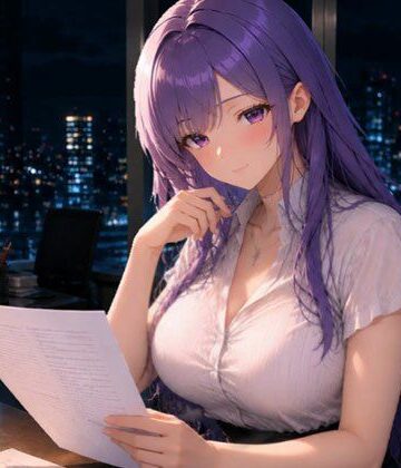 SONATA【紫髪のOLゆかりちゃんの囁きボイス】音声付き❤