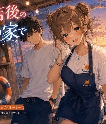 LUME【閉店後の海の家で】裸エプロン❤