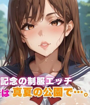 エロエロサークル【半年記念の制服エッチ 場所は真夏の公園で…。】制服❤