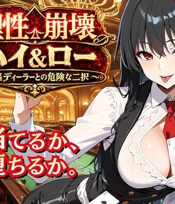 ゆめみてい【理性崩壊ハイ＆ロー 〜誘惑ディーラーとの危険な二択〜】音声付き❤