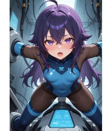ゑんじに屋【ぴっちりスーツの女の子が怪しい実験で拘束されてるやつ 1】イラスト・CG集❤