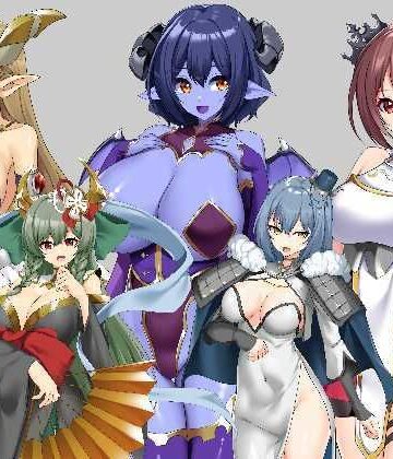ジークンソフト【萌えキャラ着せ替え_106】ファンタジー❤
