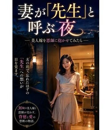 下駄郎【妻が「先生」と呼ぶ夜】ノベル❤