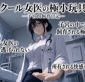 シュリンカーラボ【クール女医の極小玩具 ―子宮内飼育日記―】ノベル❤