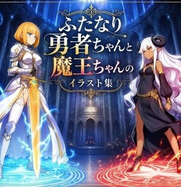 煮込みメロン屋さん【ふたなり勇者ちゃんと魔王ちゃんのイラスト集】ファンタジー❤