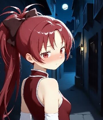 64サタン【路地裏とホテルで佐倉杏子】イラスト・CG集❤