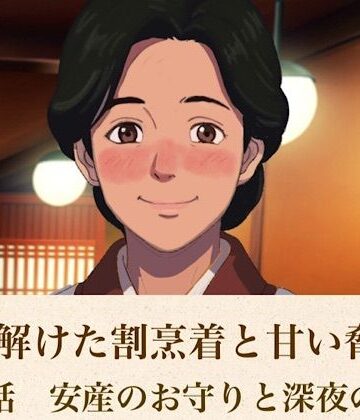 青いらいおん【続・解けた割烹着と甘い脅迫 第二話 安産のお守りと深夜の背徳】ノベル❤