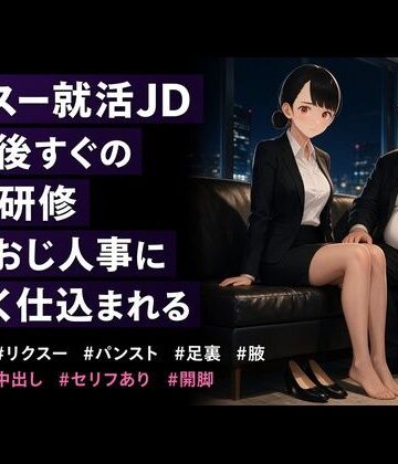 背徳ヌミノーゼ【パンスト美脚のリクスー就活JDが、キモおじ人事の特別研修を受け入れるまで】OL❤