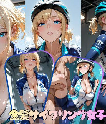 SOZAI【金髪サイクリング女子】巨乳❤