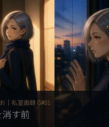osakenpiro【よあけがお｜私室画録 G01 灯りを消す前】全年齢向け❤