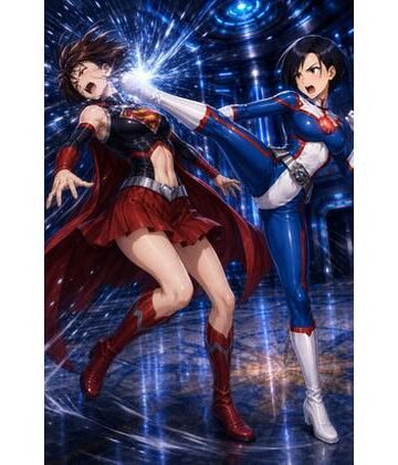 小太郎@戦隊ヒロイン【ダークヒロインVSガイアブルー】変身ヒロイン❤